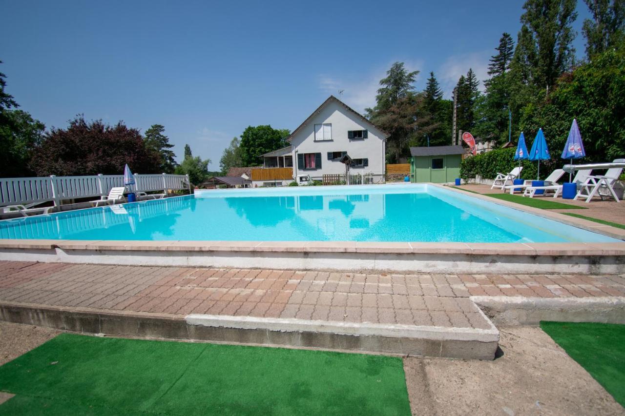 Camping Des Bains Saint-Honore-les-Bains Екстер'єр фото