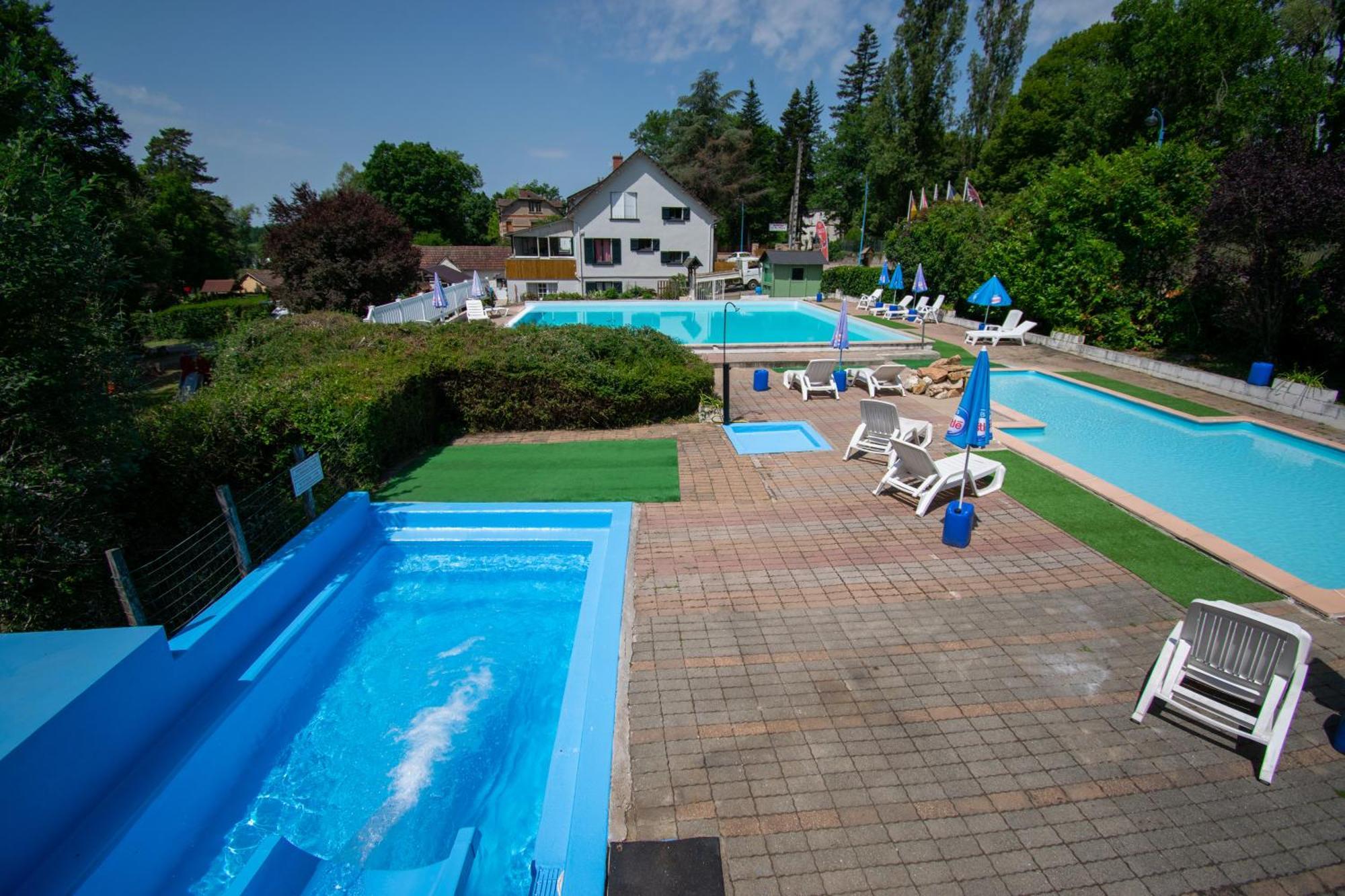Camping Des Bains Saint-Honore-les-Bains Екстер'єр фото